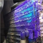 نشتیابی گاز کولر توسط مایع نشت یاب و چراغ قوه UV